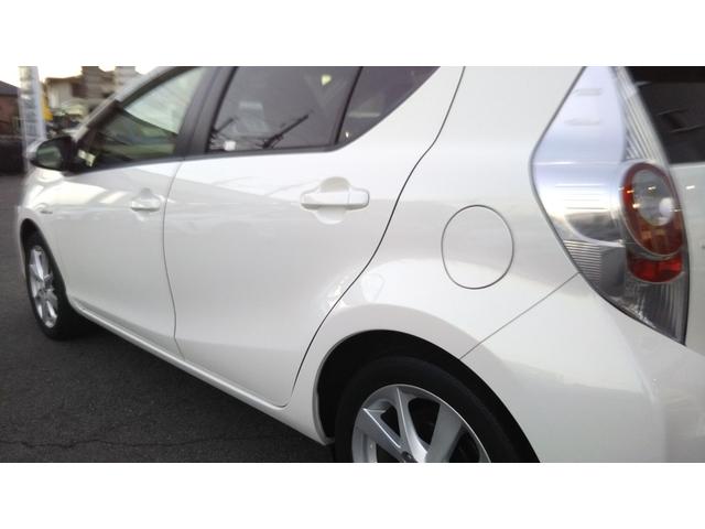 アクア Gブラックソフトレザーセレクション メモリーナビ・フルセグ・CD/DVD再生・Bluetooth・バックカメラ・ETC・LEDライト・フォグ・オートコーナーポール・スマートキー・プッシュスタート(55枚目)