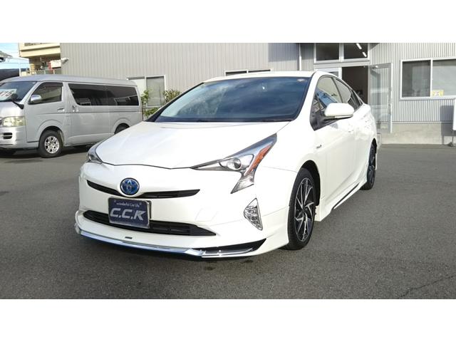 プリウス Ｓ　衝突被害軽減システム　９インチナビ・モデリスタエアロ・モデリスタアルミホイール・フルセグ・ＣＤ／ＤＶＤ再生・Ｂｌｕｅｔｏｏｔｈ・バックカメラ・ＥＴＣ・ドラレコ前後・ＬＥＤライト・フォグ・オートライト・オートハイビーム（30枚目）