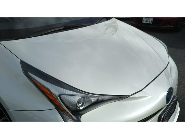 プリウス Ｓ　衝突被害軽減システム　９インチナビ・モデリスタエアロ・モデリスタアルミホイール・フルセグ・ＣＤ／ＤＶＤ再生・Ｂｌｕｅｔｏｏｔｈ・バックカメラ・ＥＴＣ・ドラレコ前後・ＬＥＤライト・フォグ・オートライト・オートハイビーム（35枚目）