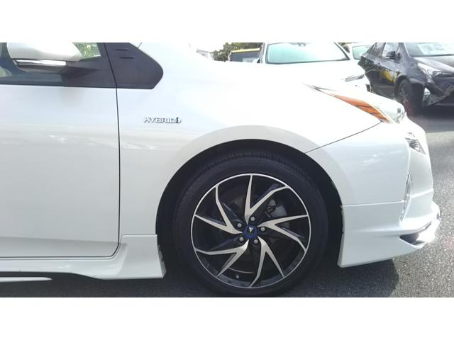 プリウス Ｓ　衝突被害軽減システム　９インチナビ・モデリスタエアロ・モデリスタアルミホイール・フルセグ・ＣＤ／ＤＶＤ再生・Ｂｌｕｅｔｏｏｔｈ・バックカメラ・ＥＴＣ・ドラレコ前後・ＬＥＤライト・フォグ・オートライト・オートハイビーム（74枚目）