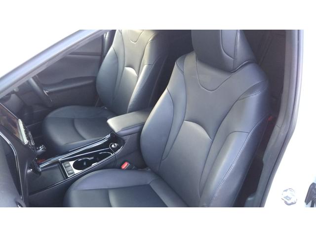 プリウス Ｓツーリングセレクション・ブラックエディション　９インチナビ・フルセグ・ＣＤ／ＤＶＤ再生・Ｂｌｕｅｔｏｏｔｈ・ＥＴＣ・全周囲カメラ・ドラレコ前後・衝突被害軽減システム・車線逸脱警報・１００Ｖ電源・レザー調シート・シートヒーター・ＬＥＤライト（23枚目）