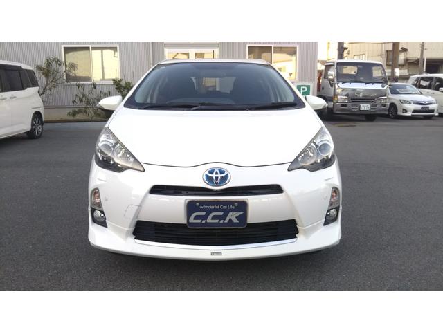 アクア Ｇ　モデリスタエアロ　メモリーナビ・フルセグ・ＣＤ／ＤＶＤ再生・Ｂｌｕｅｔｏｏｔｈ・ＥＴＣ・バックカメラ・コーナーセンサー・ＨＩＤライト・フォグオートライト・スマートキー・プッシュスタート（2枚目）