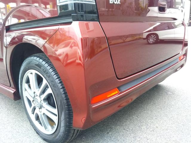 N-BOXカスタム G・Lパッケージ ギャザーズナビ・フルセグ・CD/DVD再生・Bluetooth・バックカメラ・ETC・両側パワースライド・HIDライト・フォグ・オートライト・スマートキー・プッシュスタート(44枚目)