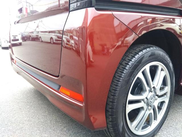 N-BOXカスタム G・Lパッケージ ギャザーズナビ・フルセグ・CD/DVD再生・Bluetooth・バックカメラ・ETC・両側パワースライド・HIDライト・フォグ・オートライト・スマートキー・プッシュスタート(45枚目)