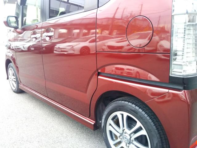 N-BOXカスタム G・Lパッケージ ギャザーズナビ・フルセグ・CD/DVD再生・Bluetooth・バックカメラ・ETC・両側パワースライド・HIDライト・フォグ・オートライト・スマートキー・プッシュスタート(60枚目)