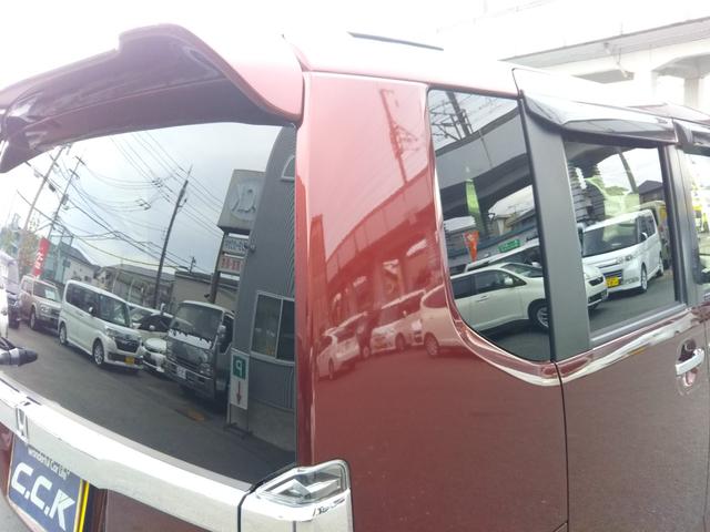 N-BOXカスタム G・Lパッケージ ギャザーズナビ・フルセグ・CD/DVD再生・Bluetooth・バックカメラ・ETC・両側パワースライド・HIDライト・フォグ・オートライト・スマートキー・プッシュスタート(62枚目)