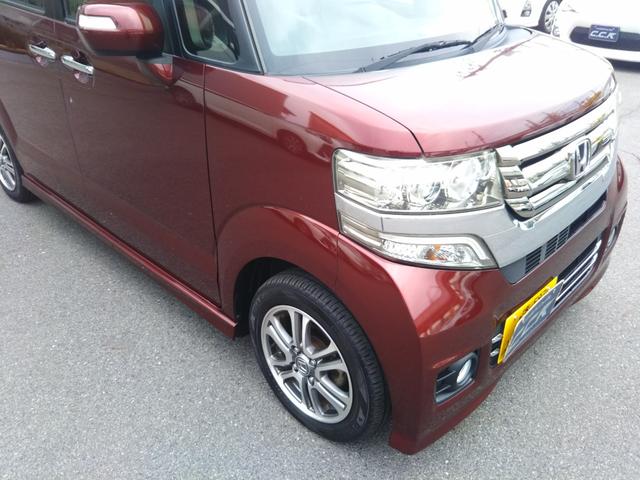 N-BOXカスタム G・Lパッケージ ギャザーズナビ・フルセグ・CD/DVD再生・Bluetooth・バックカメラ・ETC・両側パワースライド・HIDライト・フォグ・オートライト・スマートキー・プッシュスタート(63枚目)