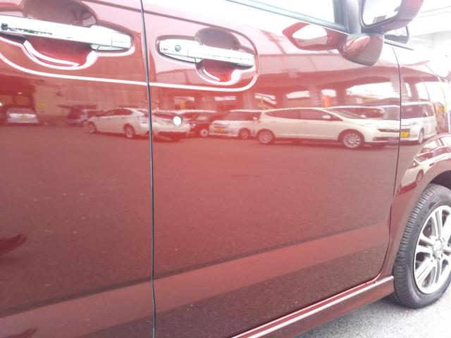 N-BOXカスタム G・Lパッケージ ギャザーズナビ・フルセグ・CD/DVD再生・Bluetooth・バックカメラ・ETC・両側パワースライド・HIDライト・フォグ・オートライト・スマートキー・プッシュスタート(65枚目)