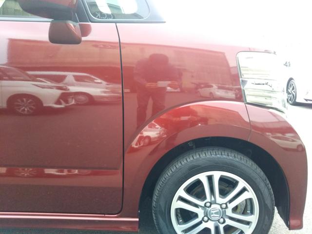 N-BOXカスタム G・Lパッケージ ギャザーズナビ・フルセグ・CD/DVD再生・Bluetooth・バックカメラ・ETC・両側パワースライド・HIDライト・フォグ・オートライト・スマートキー・プッシュスタート(77枚目)