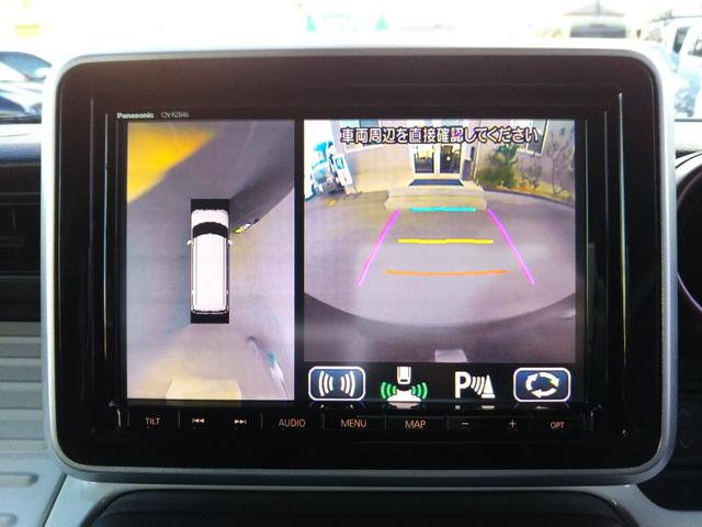 スペーシア ハイブリッドＸ　メモリーナビ・フルセグ・ＣＤ／ＤＶＤ再生・Ｂｌｕｅｔｏｏｔｈ・全方位カメラ・ＥＴＣ・シートヒーター・両側パワースライド・アイドリングストップ・ＬＥＤライト・オートライト・スマートキー・プッシュスタート（10枚目）