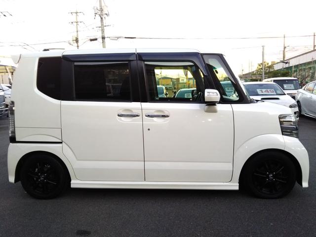 Ｎ－ＢＯＸカスタム Ｇ　ターボＳＳパッケージ　ギャザーズナビ・ワンセグ・ＣＤ／ＤＶＤ再生・Ｂｌｕｅｔｏｏｔｈ・ＳＤ録音・バックカメラ・ＥＴＣ・両側パワースライド・ＨＩＤライト・フォグ・オートライト・オートクルーズ・スマートキー・プッシュスタート（4枚目）