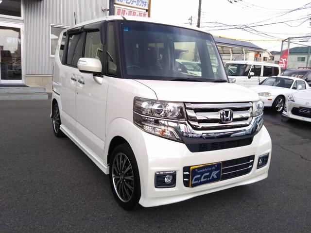N-BOXカスタム G・ターボLパッケージ メモリーナビ・フルセグ・CD/DVD再生・Bluetooth・ETC・バックカメラ・両側パワースライド・HIDライト・フォグ・オートライト・クルーズコントロール・スマートキー・プッシュスタート(34枚目)