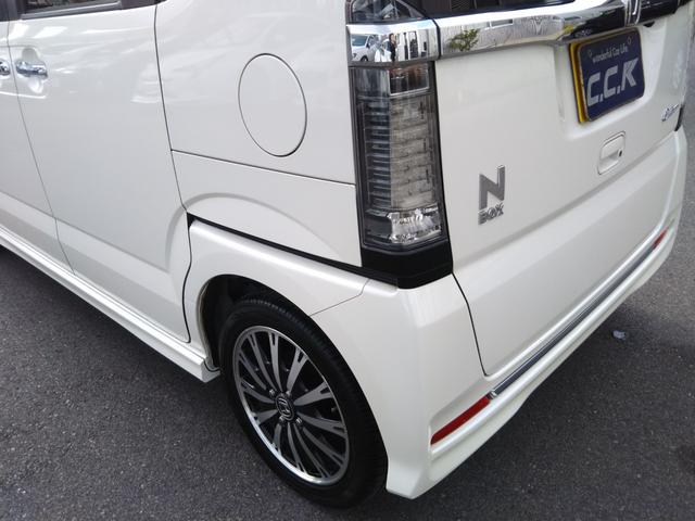 N-BOXカスタム G・ターボLパッケージ メモリーナビ・フルセグ・CD/DVD再生・Bluetooth・ETC・バックカメラ・両側パワースライド・HIDライト・フォグ・オートライト・クルーズコントロール・スマートキー・プッシュスタート(72枚目)