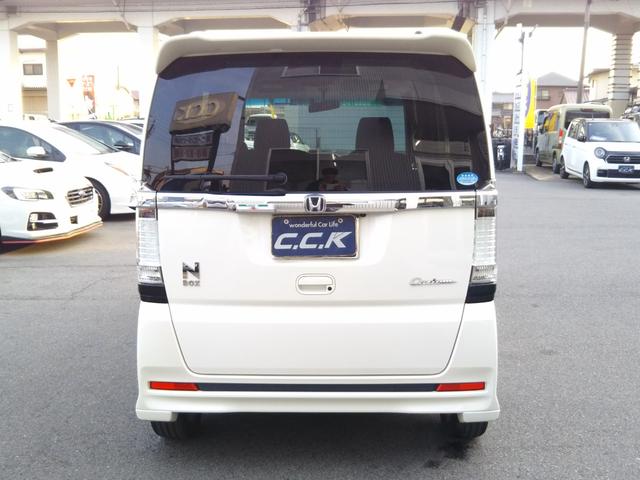 N-BOXカスタム G・ターボパッケージ メモリーナビ・ワンセグ・CD・SDカード・バックカメラ・ETC・両側パワースライド・HIDライト・フォグ・スマートキー・プッシュスタート・クルーズコントロール・パドルシフト(3枚目)