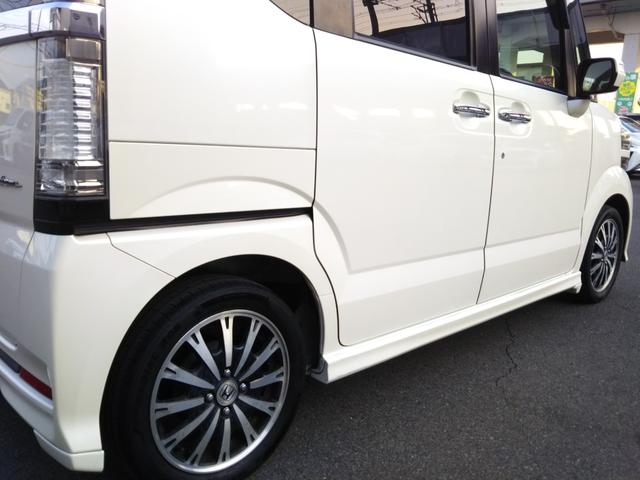 N-BOXカスタム G・ターボパッケージ メモリーナビ・ワンセグ・CD・SDカード・バックカメラ・ETC・両側パワースライド・HIDライト・フォグ・スマートキー・プッシュスタート・クルーズコントロール・パドルシフト(58枚目)