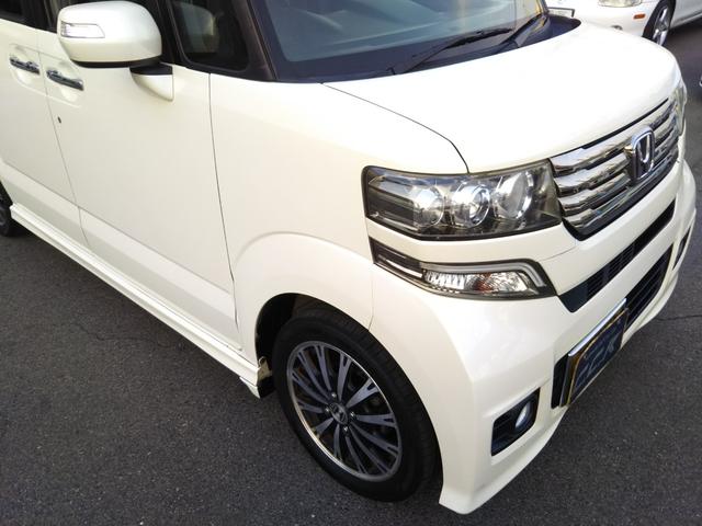 N-BOXカスタム G・ターボパッケージ メモリーナビ・ワンセグ・CD・SDカード・バックカメラ・ETC・両側パワースライド・HIDライト・フォグ・スマートキー・プッシュスタート・クルーズコントロール・パドルシフト(60枚目)