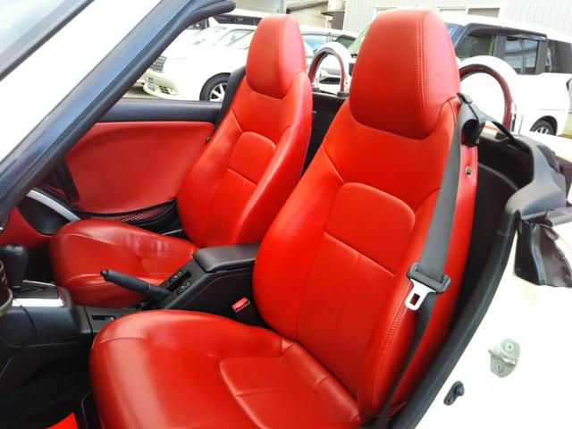 コペン アクティブトップ メモリーナビ・ワンセグ・CD/DVD再生・USB・ETC・赤革シート・BLITZターボタイマー・BLITZブーストコントローラー・ドラレコ・シートヒーター・社外スピーカー・HIDライト・フォグ(24枚目)