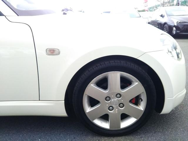 コペン アクティブトップ メモリーナビ・ワンセグ・CD/DVD再生・USB・ETC・赤革シート・BLITZターボタイマー・BLITZブーストコントローラー・ドラレコ・シートヒーター・社外スピーカー・HIDライト・フォグ(75枚目)