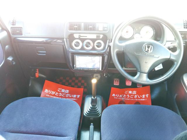 バモス Lローダウン タイミングベルト交換済み HDDナビ・CD/DVD再生・ミュージックサーバー・キーレス・ABS・社外シフトノブ(8枚目)