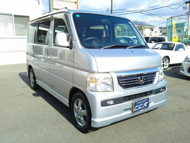 バモス Lローダウン タイミングベルト交換済み HDDナビ・CD/DVD再生・ミュージックサーバー・キーレス・ABS・社外シフトノブ(32枚目)