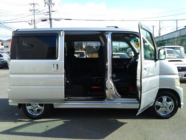 バモス Lローダウン タイミングベルト交換済み HDDナビ・CD/DVD再生・ミュージックサーバー・キーレス・ABS・社外シフトノブ(46枚目)