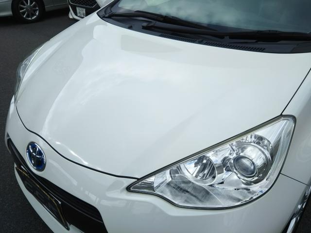 アクア Gブラックソフトレザーセレクション フルエアロ・CDデッキ・ETC・社外アルミ15インチ・ドラレコ・オートライト・スマートキー・プッシュスタート(33枚目)