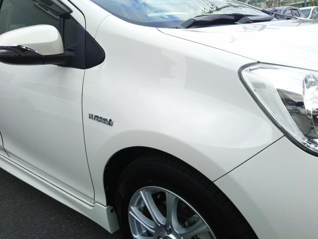 アクア Gブラックソフトレザーセレクション フルエアロ・CDデッキ・ETC・社外アルミ15インチ・ドラレコ・オートライト・スマートキー・プッシュスタート(41枚目)