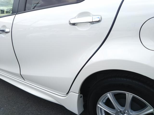 アクア Gブラックソフトレザーセレクション フルエアロ・CDデッキ・ETC・社外アルミ15インチ・ドラレコ・オートライト・スマートキー・プッシュスタート(67枚目)