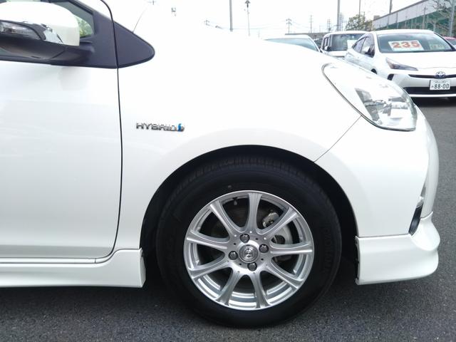 アクア Gブラックソフトレザーセレクション フルエアロ・CDデッキ・ETC・社外アルミ15インチ・ドラレコ・オートライト・スマートキー・プッシュスタート(75枚目)