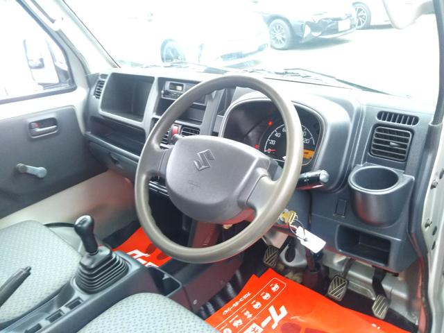 キャリイトラック KCエアコン・パワステ 4WD・5速・パワステ・エアコン・社外アルミ13インチ(6枚目)