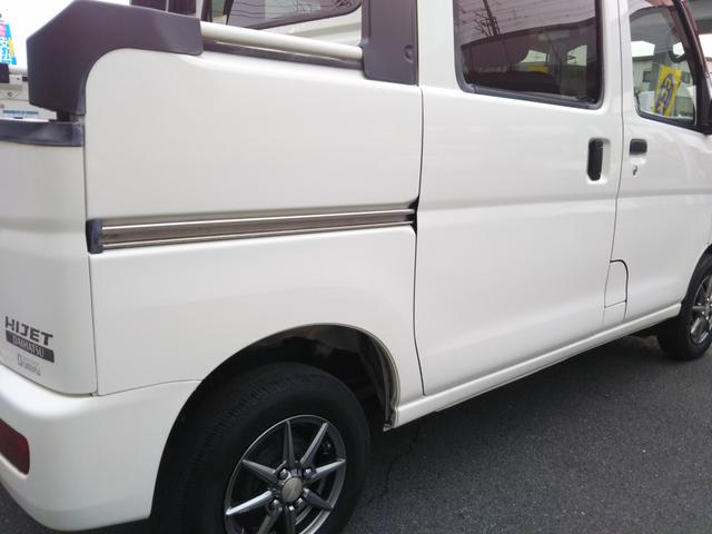 ハイゼットカーゴ デッキバンG 4WD CDデッキ・ETC・社外アルミ12インチ(56枚目)