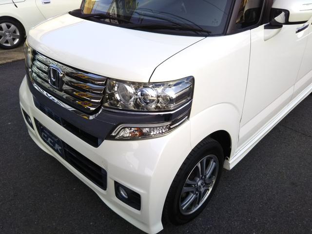 N-BOXカスタム G SSパッケージ ギャザーズナビ・ワンセグ・CD/DVD再生・Bluetooth・ETC・バックカメラ・HIDライト・フォグ・オートライト・両側パワースライドドア・スマートキー・プッシュスタート(66枚目)