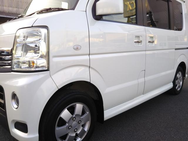 エブリイワゴン ＰＺターボ　メモリーナビ・フルセグ・ＣＤ／ＤＶＤ再生・左側パワースライド・キーレス・ＨＩＤライト・フォグ・シートカバー（61枚目）