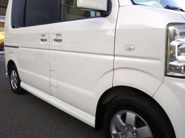 エブリイワゴン ＰＺターボ　メモリーナビ・フルセグ・ＣＤ／ＤＶＤ再生・左側パワースライド・キーレス・ＨＩＤライト・フォグ・シートカバー（62枚目）