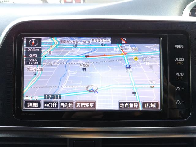 シエンタ G 7人乗り メモリーナビ・フルセグ・CD/DVD再生・Bluetooth・ETC・バックカメラ・ドラレコ前後・両側パワースライド・スマートキー・プッシュスタート・モデリスタエアロ(9枚目)