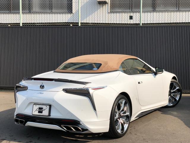 ＬＣ ＬＣ５００　コンバーチブル　モデリスタエアロ　マークレビンソン　ＨＵＤ　スマートキー　カードキー　ワンオーナー車　社外ＮＯＶＥＬ可変マフラー（純正マフラー有）社外カーボンスポイラー　ドライブレコーダー　レーダー探知機（10枚目）