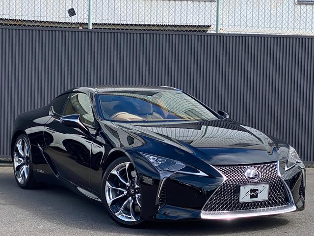 ＬＣ ＬＣ５００ｈ　オプション２１インチＡＷ　カーボンルーフ　ハーフレザーシート　ヘッドアップディスプレイ　純正ナビＴＶ＆バックカメラ　ドライブレコーダー　ＥＴＣ　寒冷地仕様（3枚目）