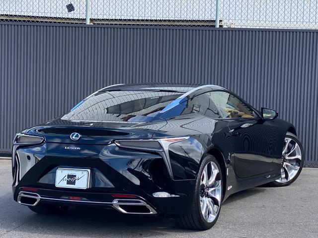 ＬＣ ＬＣ５００ｈ　オプション２１インチＡＷ　カーボンルーフ　ハーフレザーシート　ヘッドアップディスプレイ　純正ナビＴＶ＆バックカメラ　ドライブレコーダー　ＥＴＣ　寒冷地仕様（5枚目）