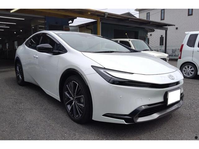 プリウス Z 黒革シート(ヒーター&ベンチレーション)) 純正12.3インチナビTV&パノラミックビューモニター パワーバックドア デジタルインナーミラー 純正19インチAW(2枚目)