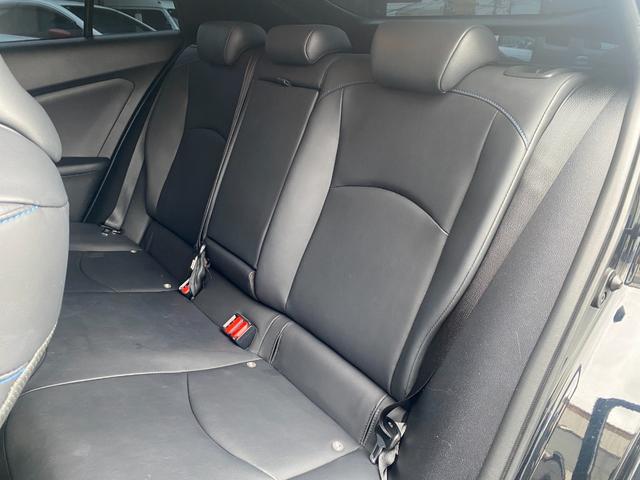 プリウス Sツーリングセレクション 黒レザーシート 純正9インチナビフルセグTV&バックカメラ ETC LEDヘッドランプ&フォグ 純正17インチAW ドライブレコーダー(14枚目)