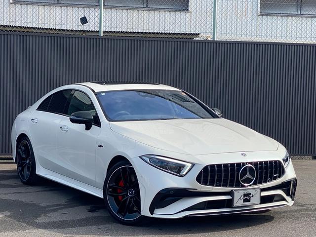 CLSクラス CLS53 4マチック+ カーボンパッケージ パフォーマンスステアリング カーボンファイバーインテリアトリム パフォーマンスエグゾーストシステム サンルーフ 黒ハーフレザーシート(ヒーター&ベンチレーション) ブルメスター(2枚目)