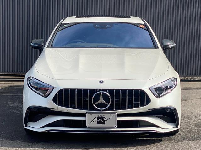 CLSクラス CLS53 4マチック+ カーボンパッケージ パフォーマンスステアリング カーボンファイバーインテリアトリム パフォーマンスエグゾーストシステム サンルーフ 黒ハーフレザーシート(ヒーター&ベンチレーション) ブルメスター(3枚目)