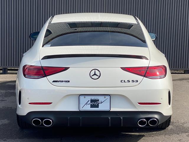 CLSクラス CLS53 4マチック+ カーボンパッケージ パフォーマンスステアリング カーボンファイバーインテリアトリム パフォーマンスエグゾーストシステム サンルーフ 黒ハーフレザーシート(ヒーター&ベンチレーション) ブルメスター(4枚目)