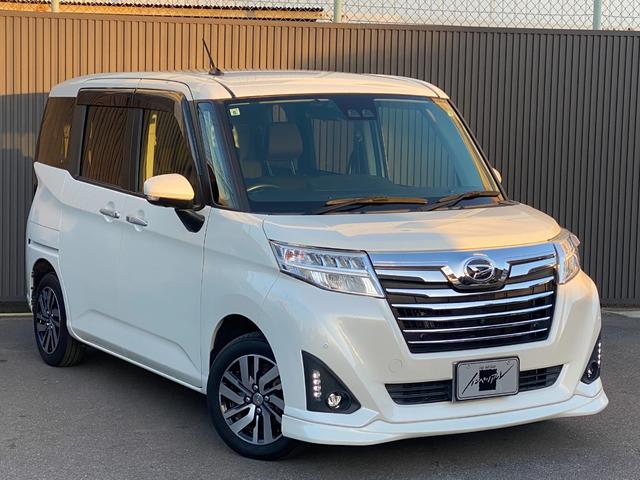 トール カスタムG リミテッド SAIII 1オーナー車 純正ナビフルセグTV&パノラミックビューモニター 両側パワースライドドア プッシュスタート スマートキー LEDヘッドライト スマートアシスト3 シートヒーター(2枚目)