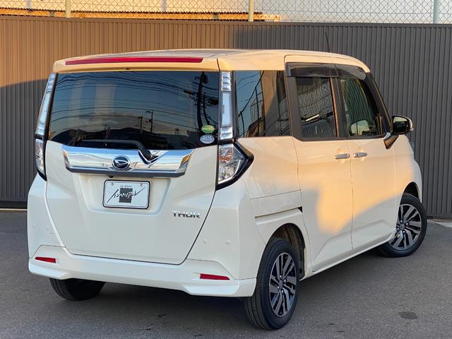 トール カスタムG リミテッド SAIII 1オーナー車 純正ナビフルセグTV&パノラミックビューモニター 両側パワースライドドア プッシュスタート スマートキー LEDヘッドライト スマートアシスト3 シートヒーター(5枚目)