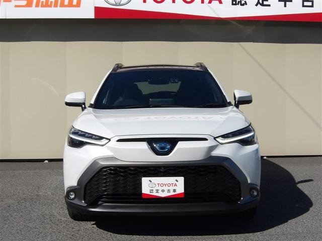 カローラクロス ハイブリッド　Ｚ　サンルーフ　フルセグ　メモリーナビ　ミュージックプレイヤー接続可　バックカメラ　衝突被害軽減システム　ＥＴＣ　ドラレコ　ＬＥＤヘッドランプ　ワンオーナー（2枚目）