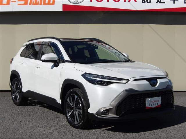 カローラクロス ハイブリッド　Ｚ　サンルーフ　フルセグ　メモリーナビ　ミュージックプレイヤー接続可　バックカメラ　衝突被害軽減システム　ＥＴＣ　ドラレコ　ＬＥＤヘッドランプ　ワンオーナー（5枚目）