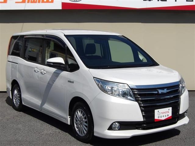 ノア ハイブリッドG ワンセグ メモリーナビ ミュージックプレイヤー接続可 バックカメラ ETC 両側電動スライド LEDヘッドランプ 乗車定員7人 3列シート(4枚目)