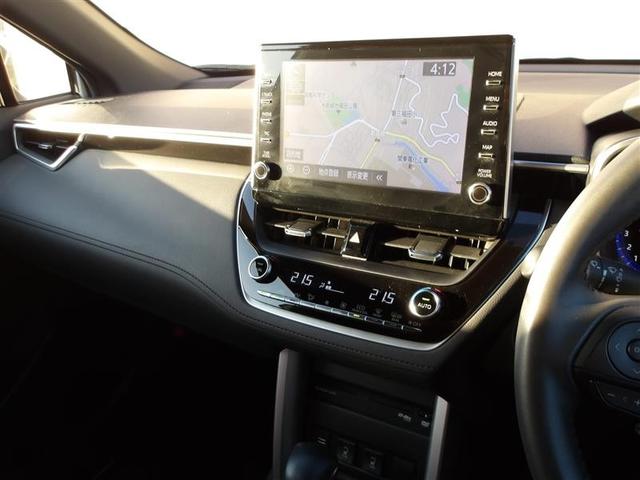 カローラクロス ハイブリッド Z フルセグ メモリーナビ DVD再生 ミュージックプレイヤー接続可 バックカメラ 衝突被害軽減システム ETC ドラレコ LEDヘッドランプ ワンオーナー(3枚目)