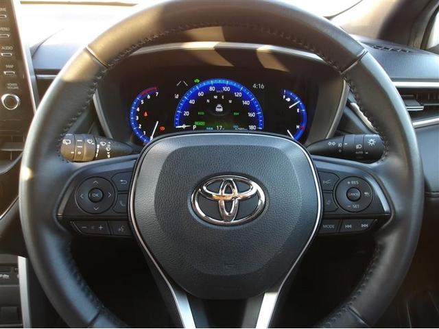 カローラクロス ハイブリッド Z フルセグ メモリーナビ DVD再生 ミュージックプレイヤー接続可 バックカメラ 衝突被害軽減システム ETC ドラレコ LEDヘッドランプ ワンオーナー(13枚目)